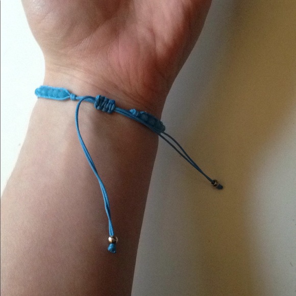 Hand made beaded and woven bracelet - Picture 2 of 5